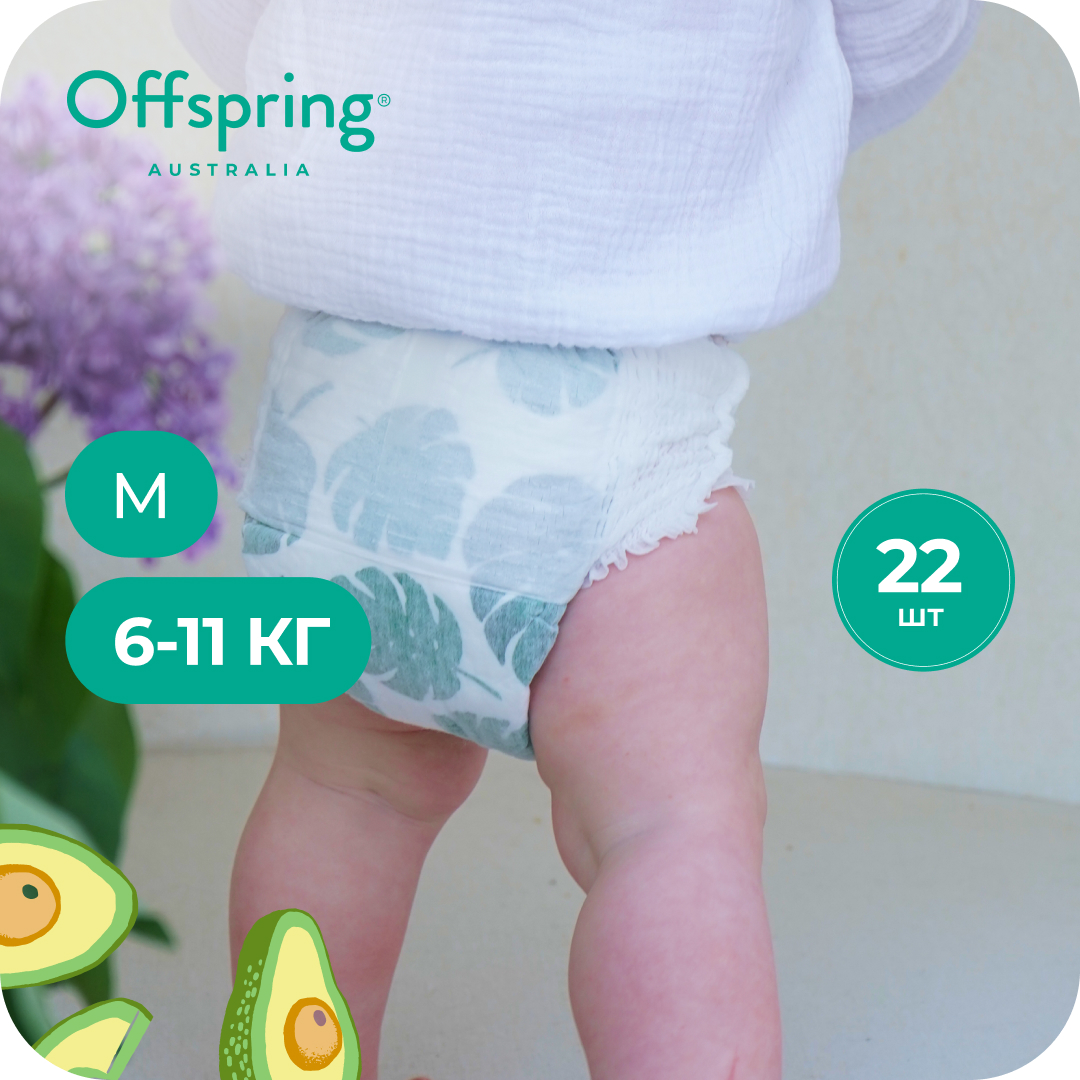 Трусики Offspring M (6-11 кг) 22 шт. - фото 1