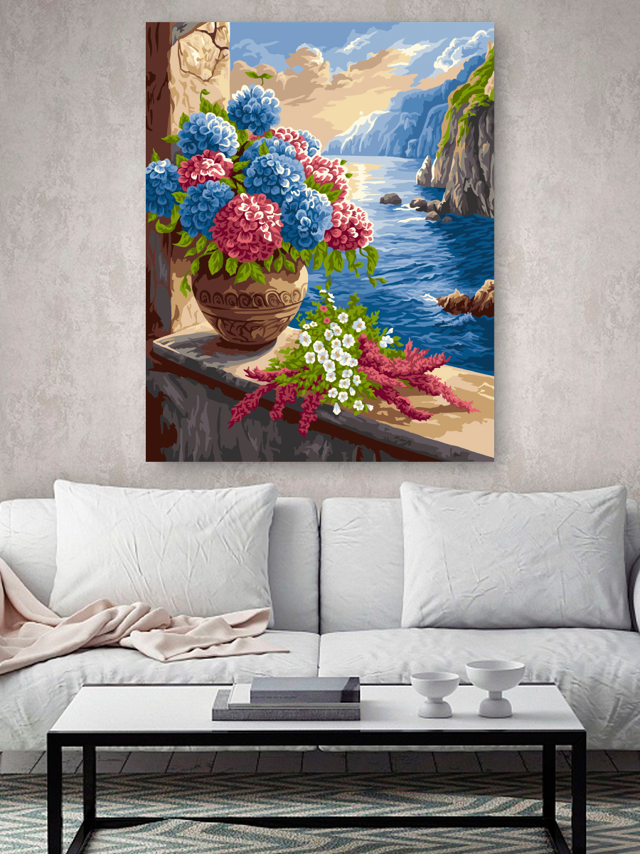 Картина по номерам Hobby Paint Цветочное утро в ассортименте - фото 3