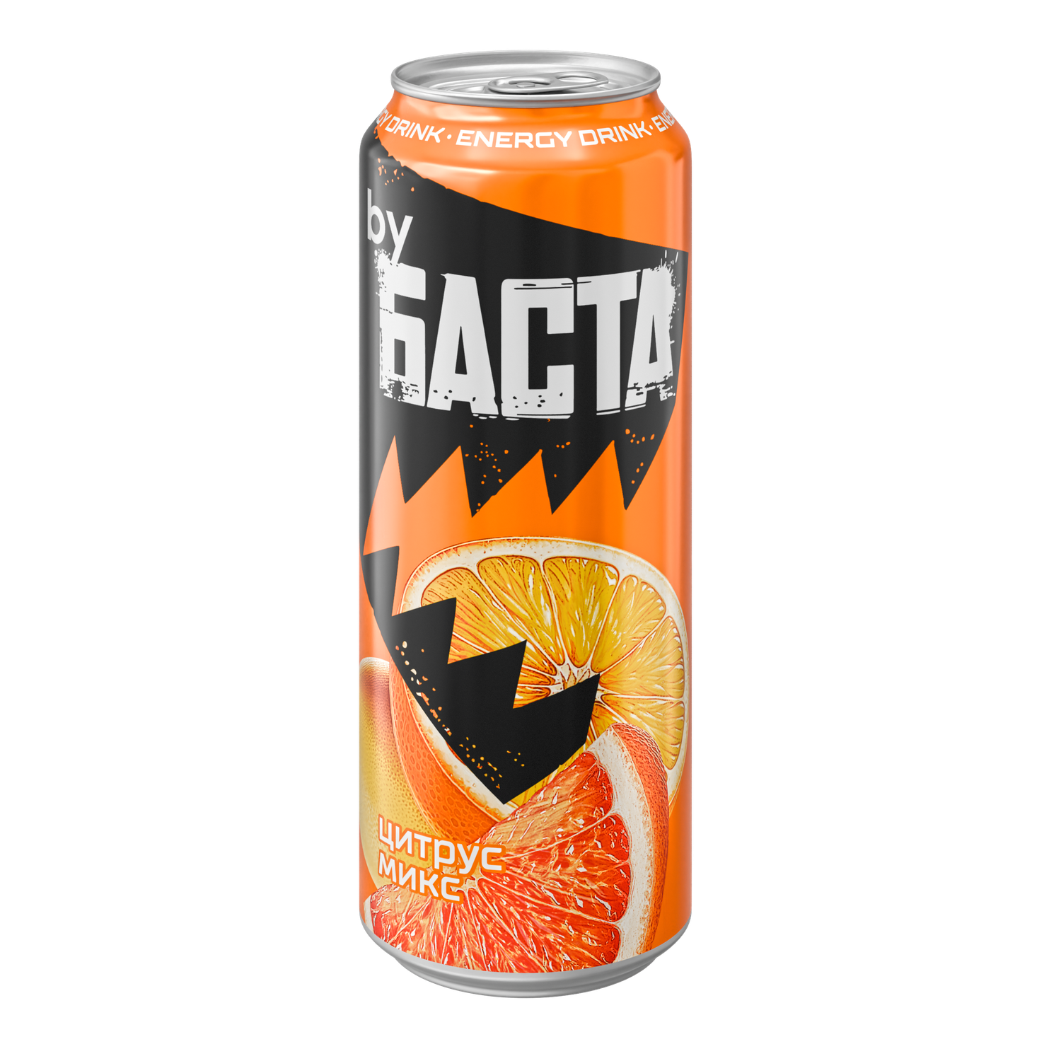 Напиток энергетический  by БАСТА апельсин грейпфрут лимон 0.45л - фото 2