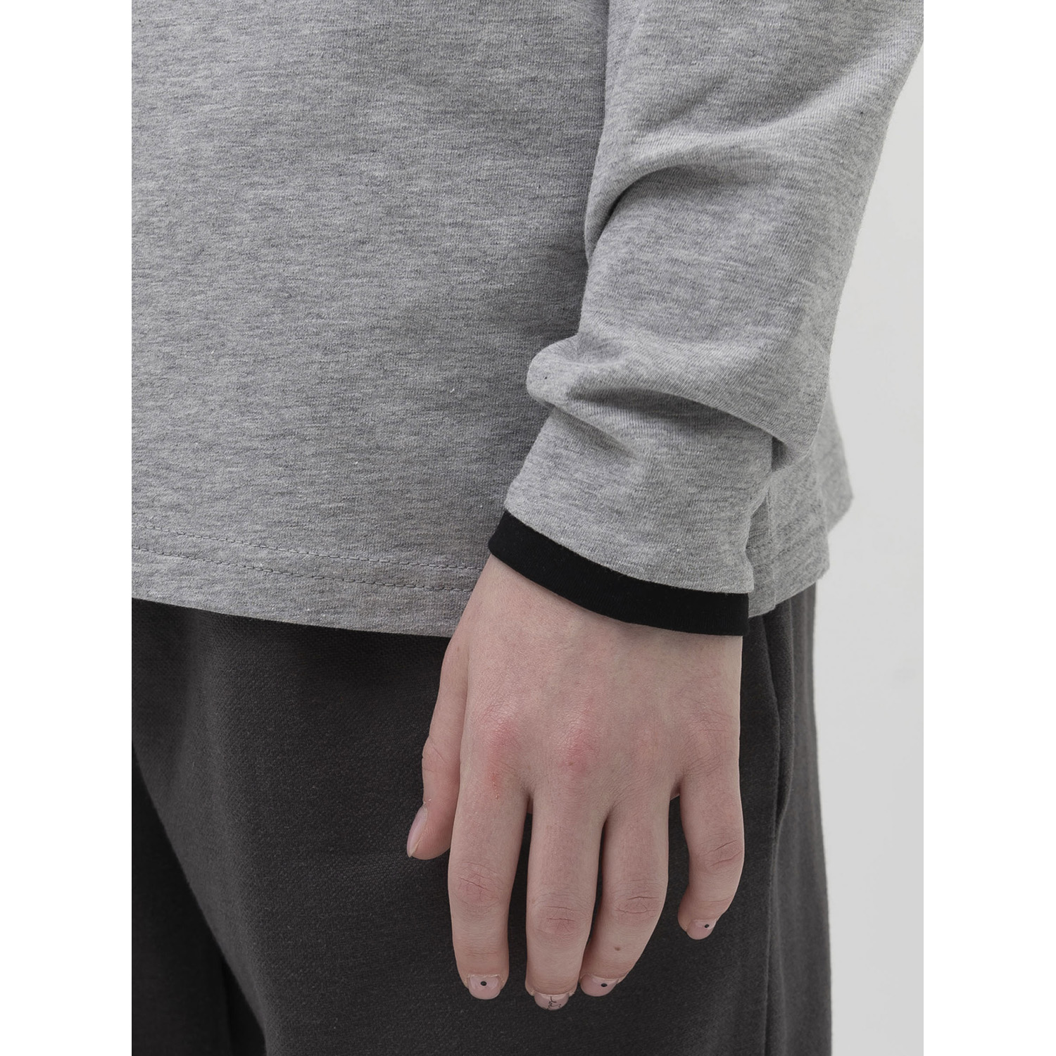 Блузка Pelican GFJ7143U/Серый(40) - фото 4