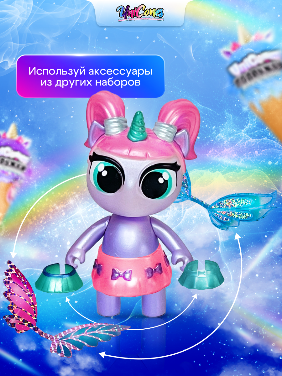 Набор для творчества Unicones Рожок морожка единорожка - фото 6