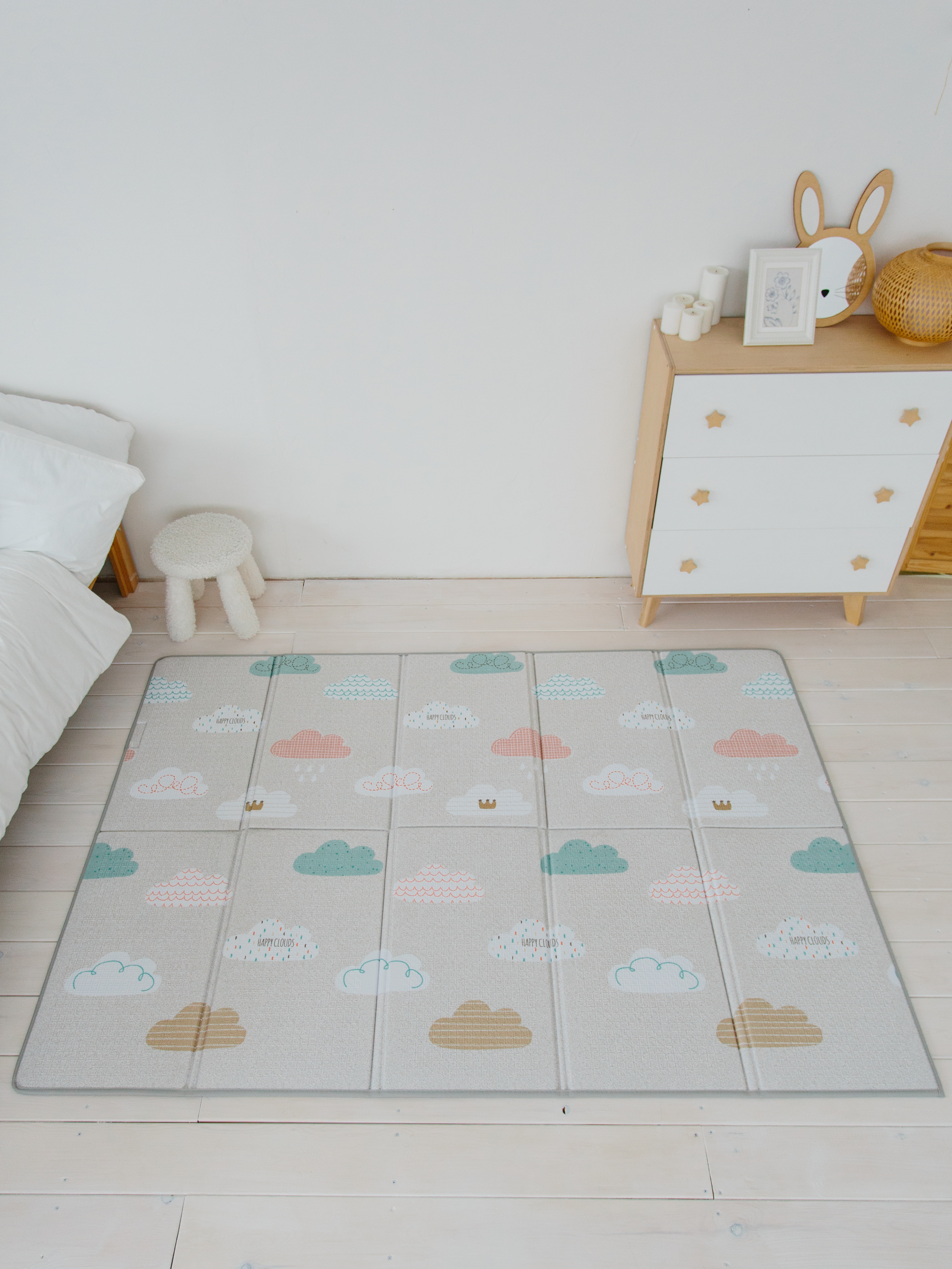 Детский складной коврик Parklon Облачка 140 x 200 см - фото 12
