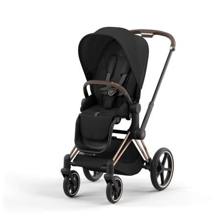 Коляска 2в1 Cybex Priam IV Rosegold Sepia Black