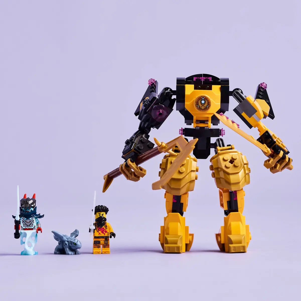 Конструктор LEGO NINJAGO Боевой робот Круджитсу Арина 213 дет. - фото 6