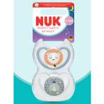 Пустышка Nuk силикон ортодонтическая 2 шт.