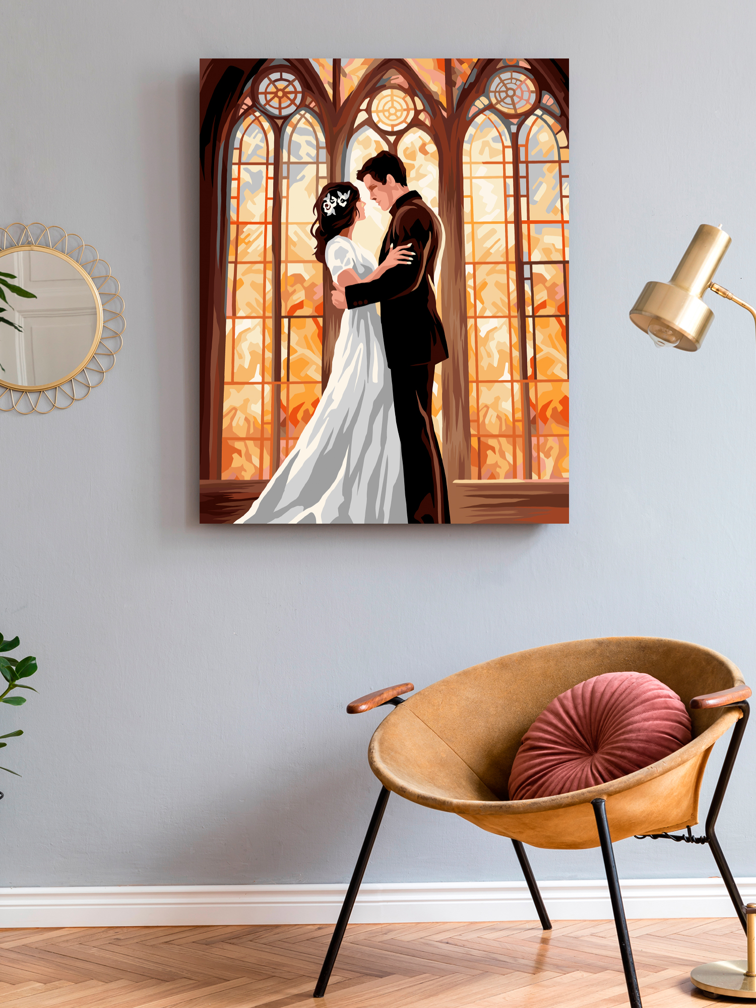 Картина по номерам Art on Canvas Свадьба в ассортименте - фото 3
