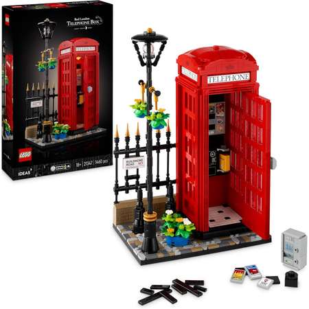 Конструктор LEGO Ideas лондонская телефонная будка блочный
