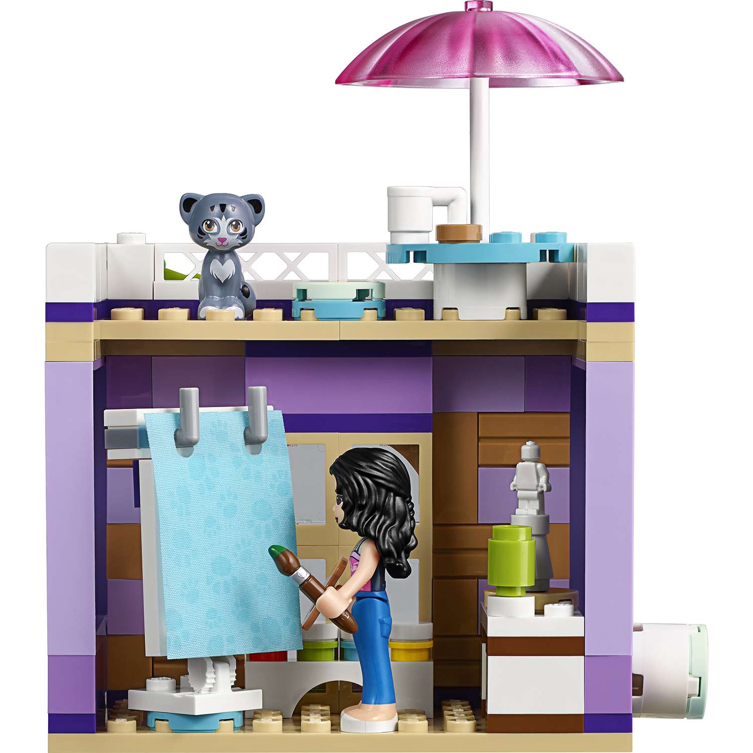 Конструктор LEGO Friends Художественная студия Эммы блочный - фото 12
