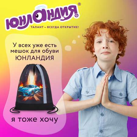 Мешок для обуви Юнландия