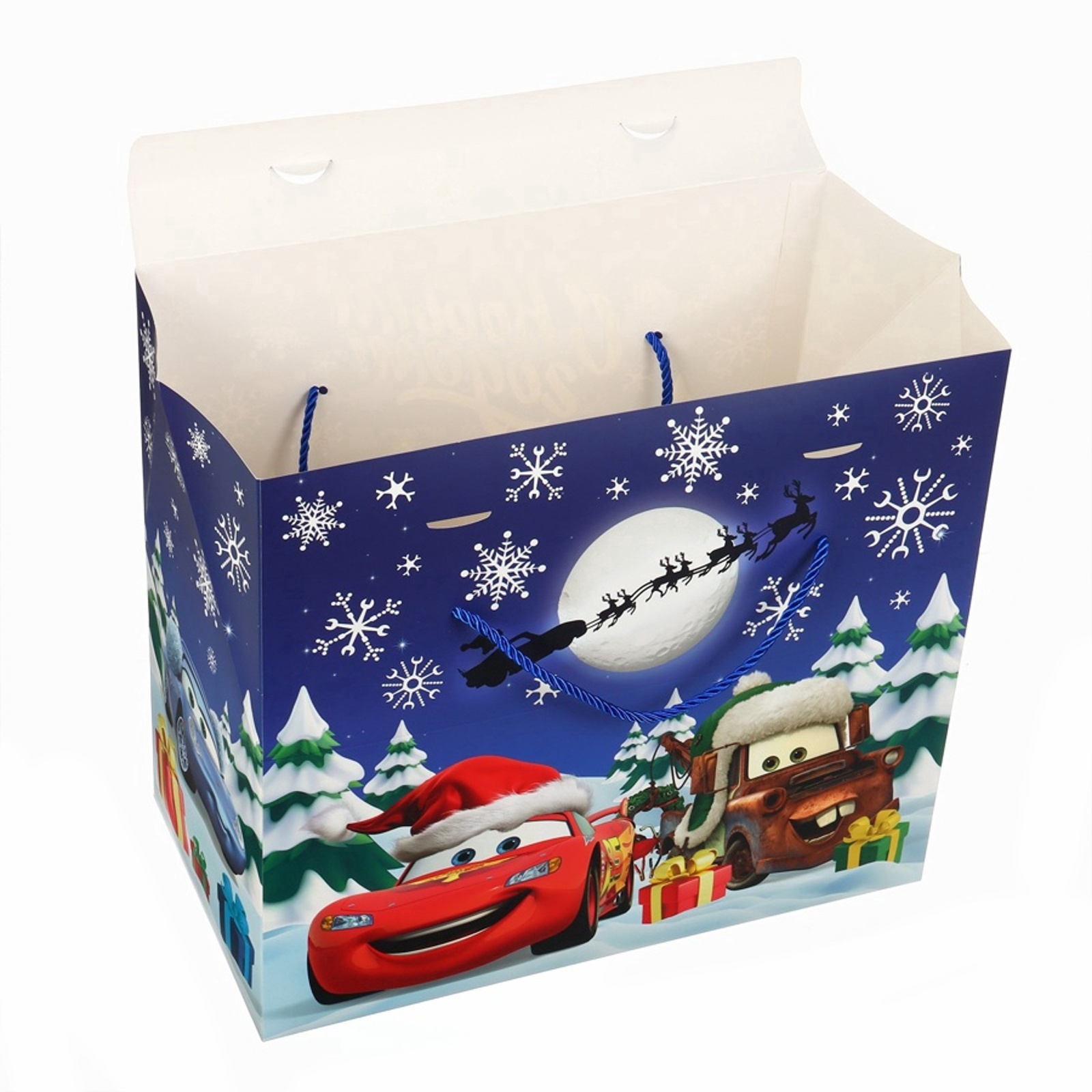 Пакет-коробка Дарите Счастье "С Новым годом", 37 х 33 х 20 см - фото 6