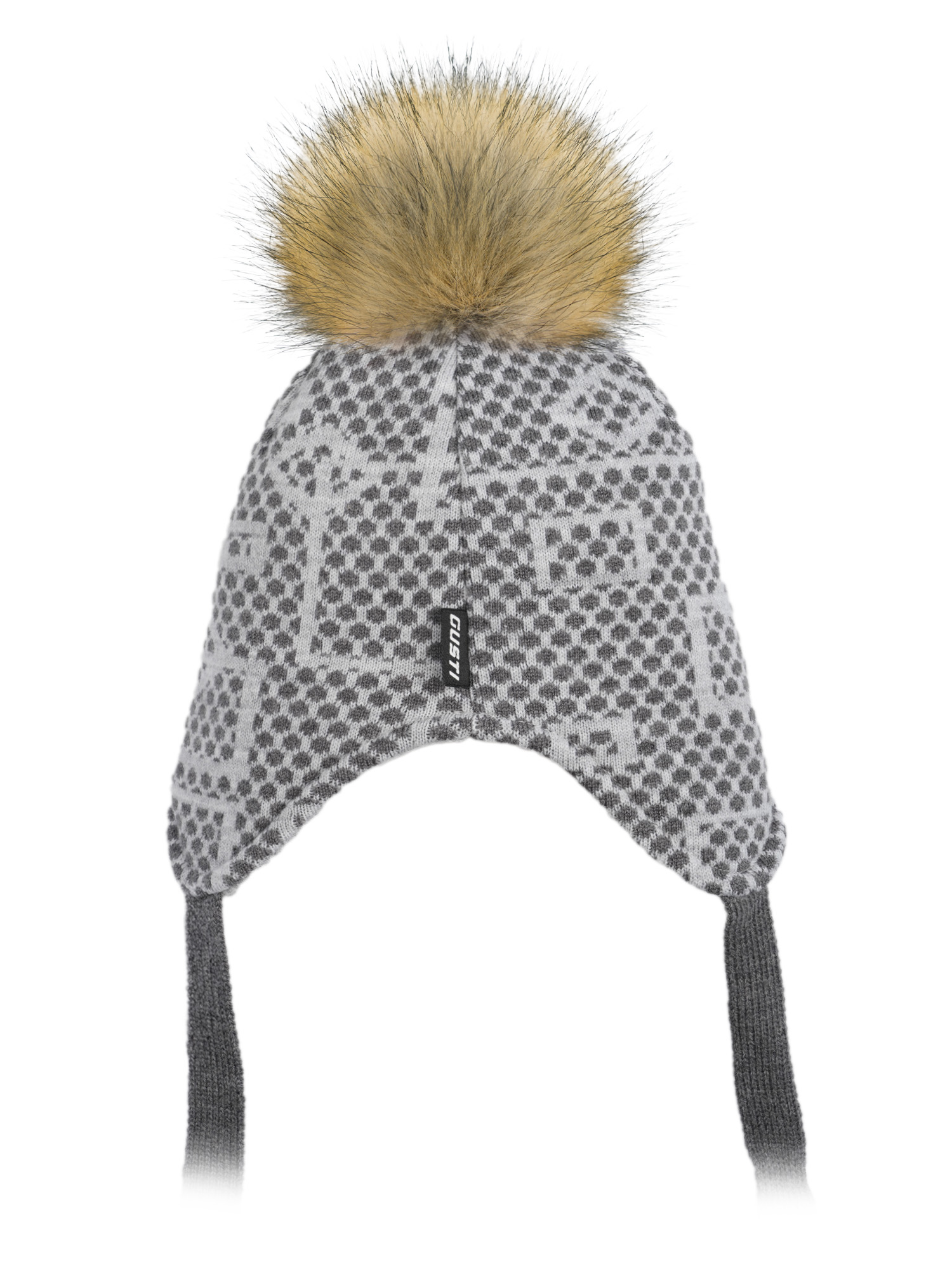 Шапка GUSTI GW24AC1184B-GRAY - фото 3