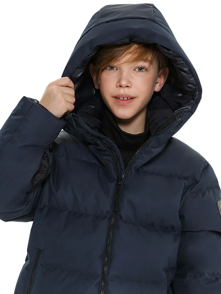 Пальто Arctiline Луис 1278 MW-25 Глубокий синий - фото 3