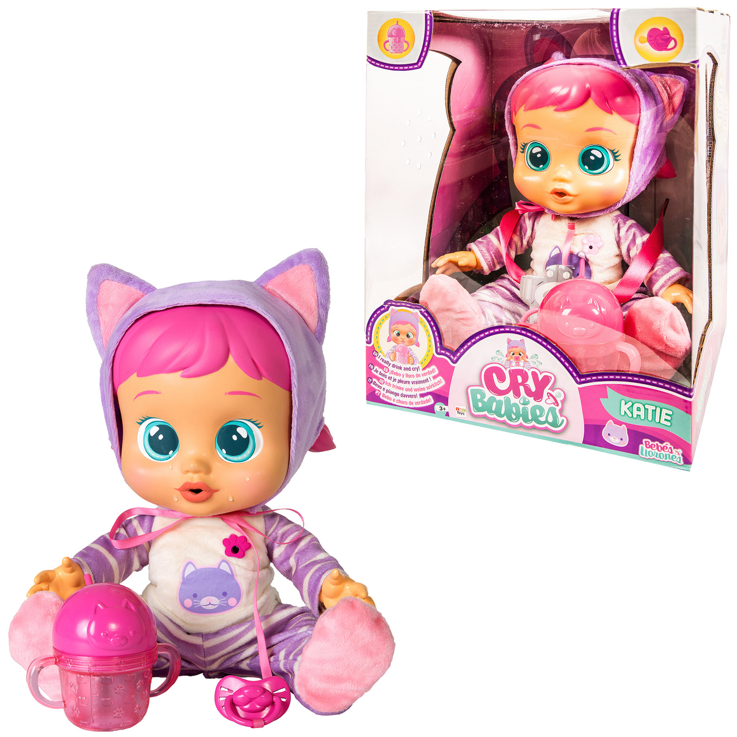 Кукла пупс IMC Toys высота 31 см 95939 - фото 2