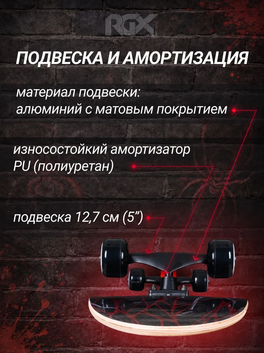 Скейтборд RGX - фото 4