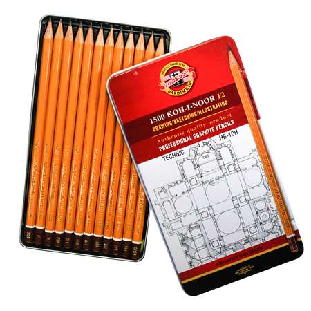 Карандаши чернографитные Koh-I-Noor 12 шт.