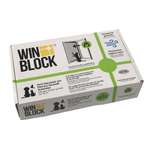 Защитная сетка WINBLOCK на окна коричневый кронштейн