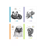 Тетрадь BG клетка 48 лист. 4 шт.