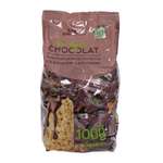 Мультизлаковые конфеты Co barre de CHOCOLAT Глазированные темной кондитерской глазурью со вкусом Капучино 1000 г