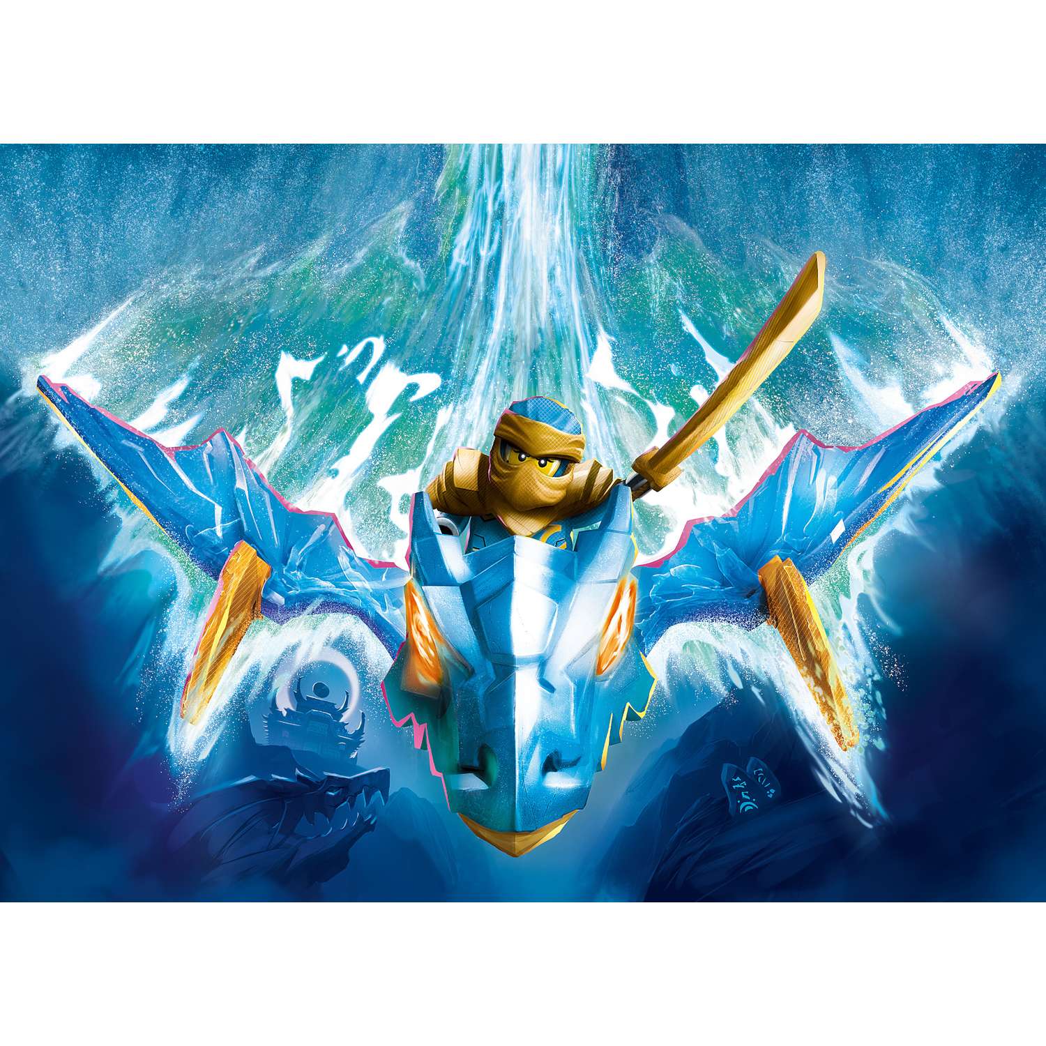 Конструктор LEGO NINJAGO Удар восходящего дракона Ная 26 дет. - фото 11