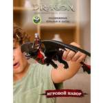 Игровой набор Dragons How to Train Your Dragon Беззубик Ночная фурия и Иккинг