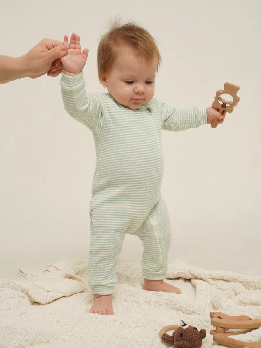 Комбинезон 3 шт Супер Пупс нбр/3пр/кмбнмол/зеленыецветочки - фото 22