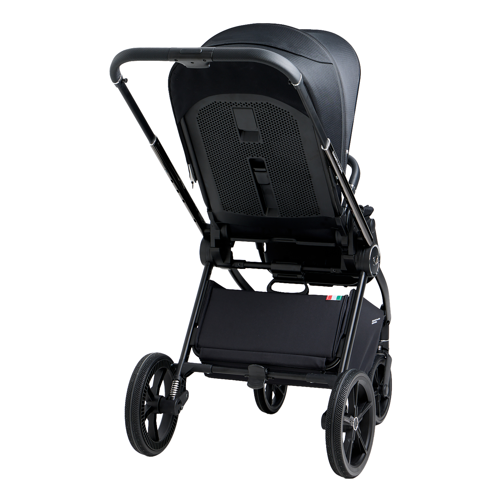 Коляска 3в1 Sweet Baby Elegante Chrome Black черный - фото 60