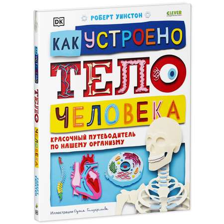 Книга Clever Издательство Как устроено тело человека. Красочный путеводитель по нашему организму