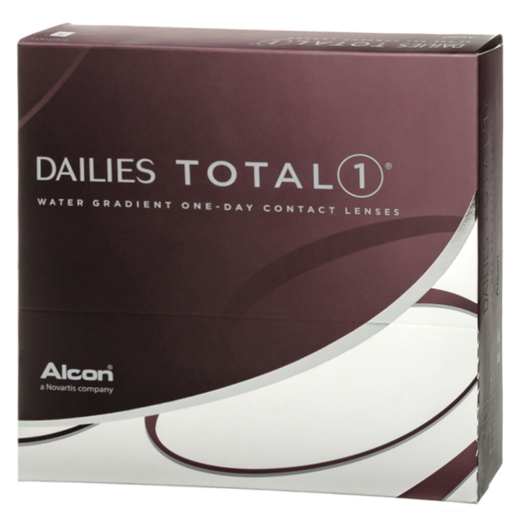Контактные линзы Alcon Dailies Total 1 90 pk R 8.5 D-1.50 - фото 1