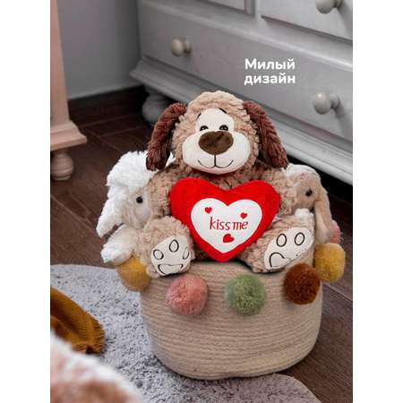 Игрушка мягкая Bebelot собачка животные 23 см