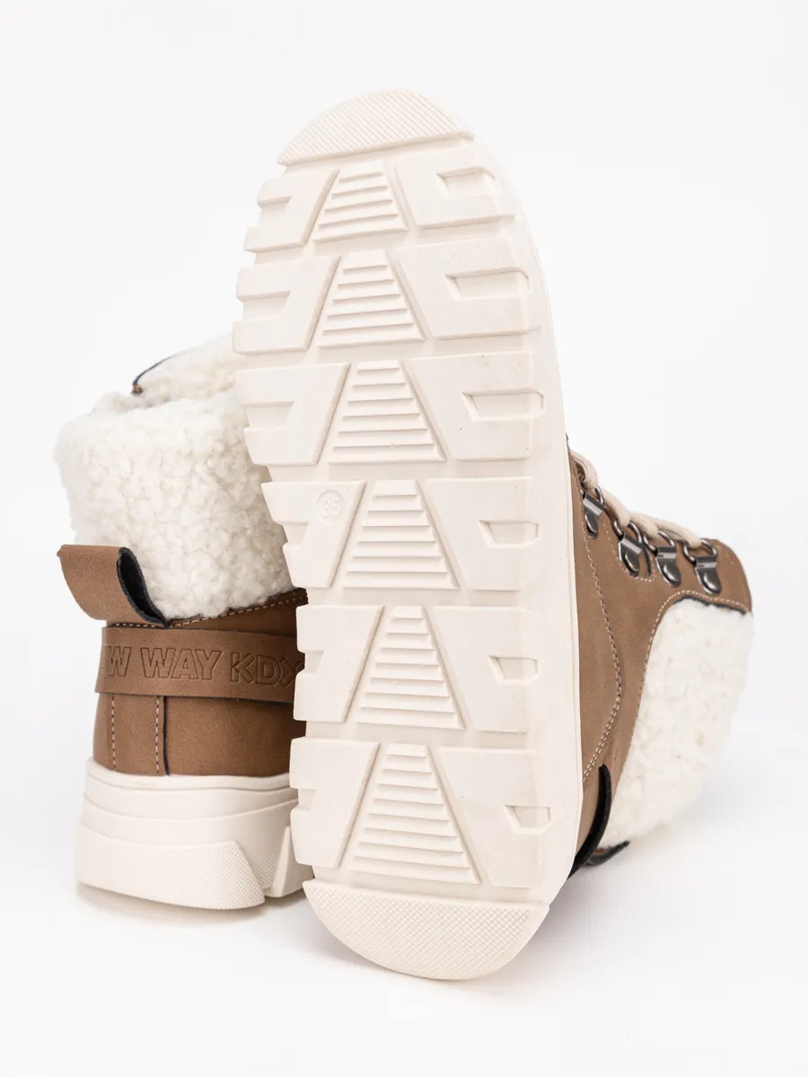 Ботинки KDX FL-07 beige - фото 18