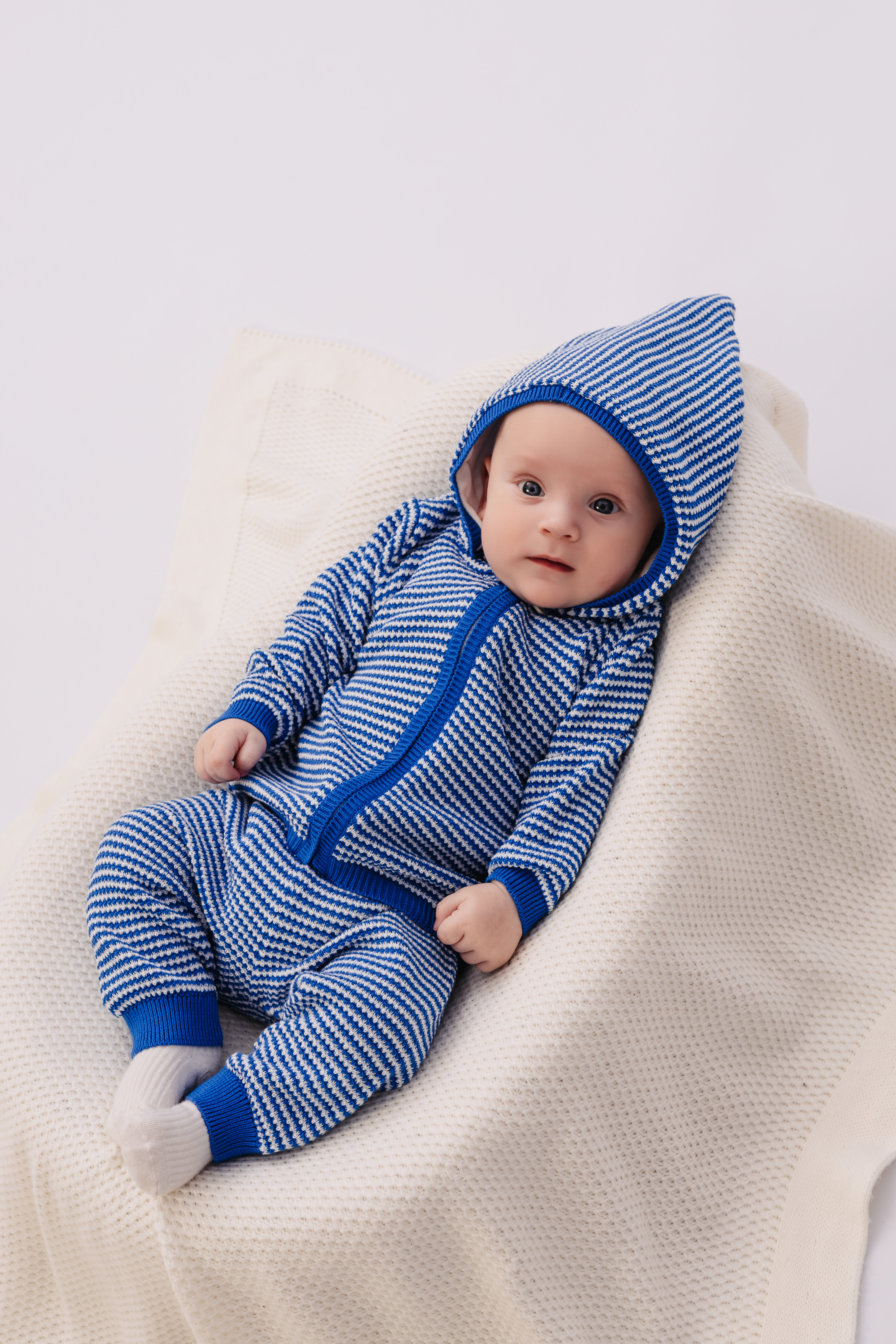 Комплект Linas baby 4285-11-Василек-белый - фото 1