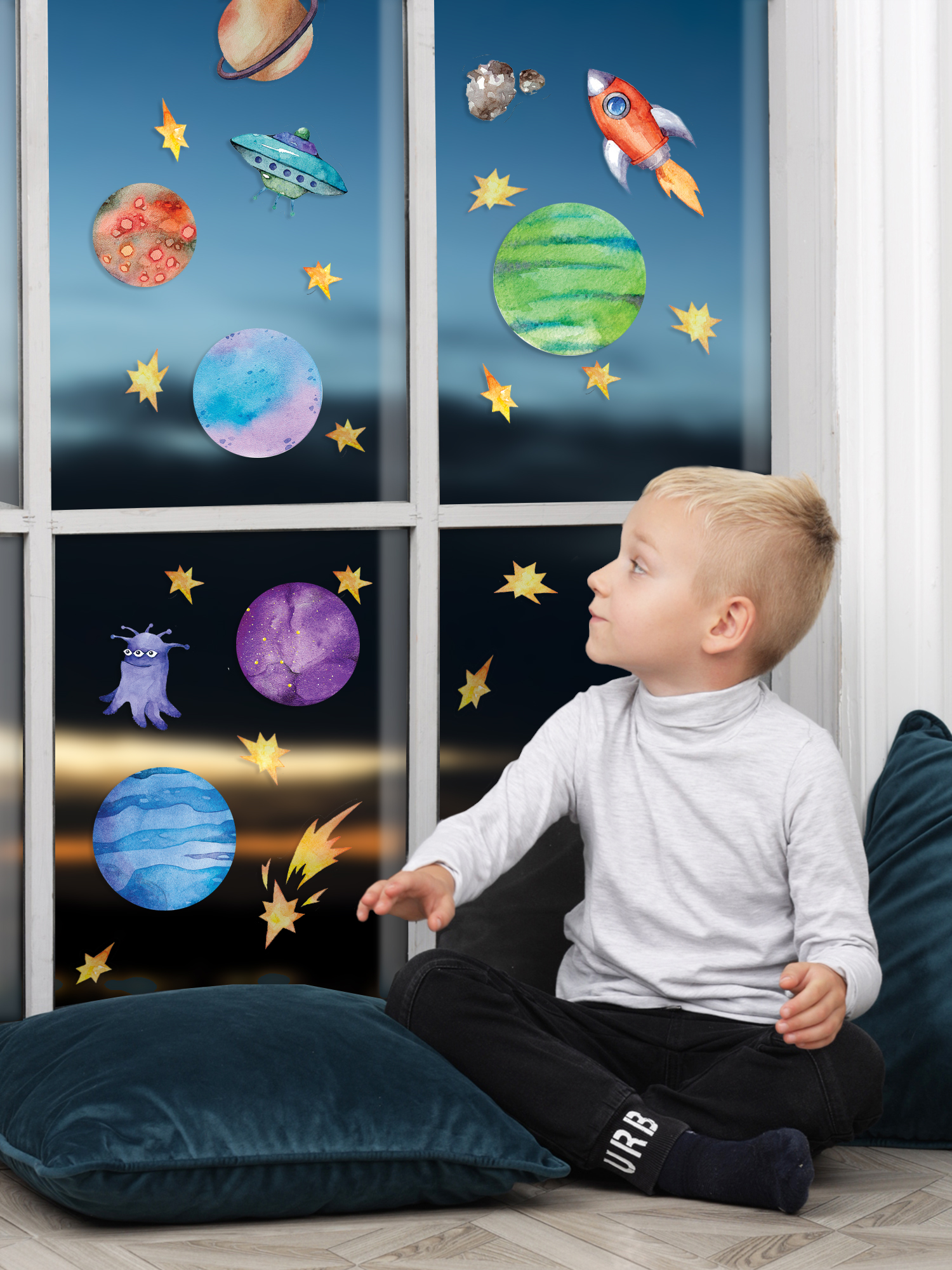 Наклейки интерьерные Дрофа-Медиа В космосе 4253 - фото 10