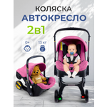 Коляска трансформер TOMMY Smart фиолетовый