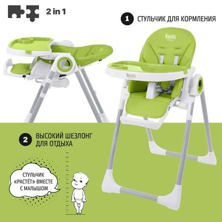 Стульчик для кормления Nuovita Grande зеленый