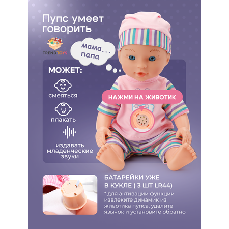 Кукла пупс TrendToys
