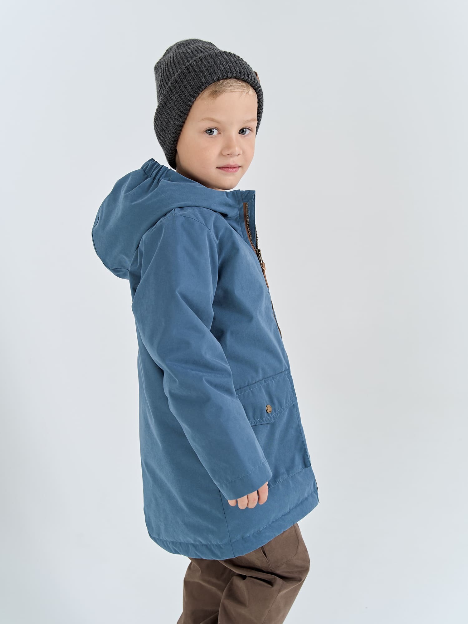 Парка BUNGLY 1R7510/Деним - фото 5