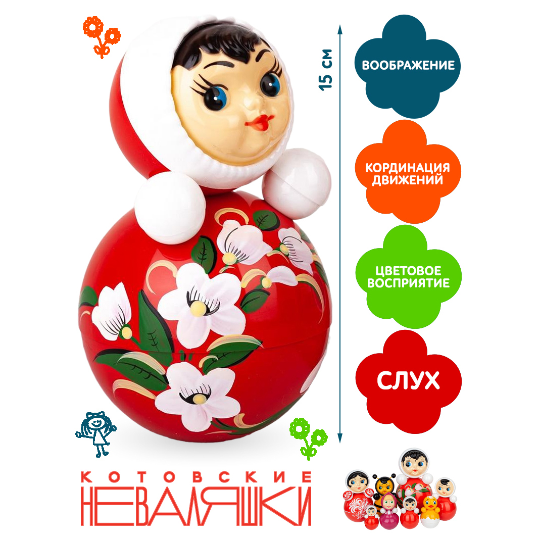 Игрушка Котовские неваляшки неваляшка - фото 3