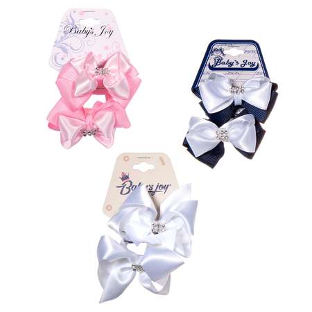 Бант Babys JOY 2шт в ассортименте MN 131/2