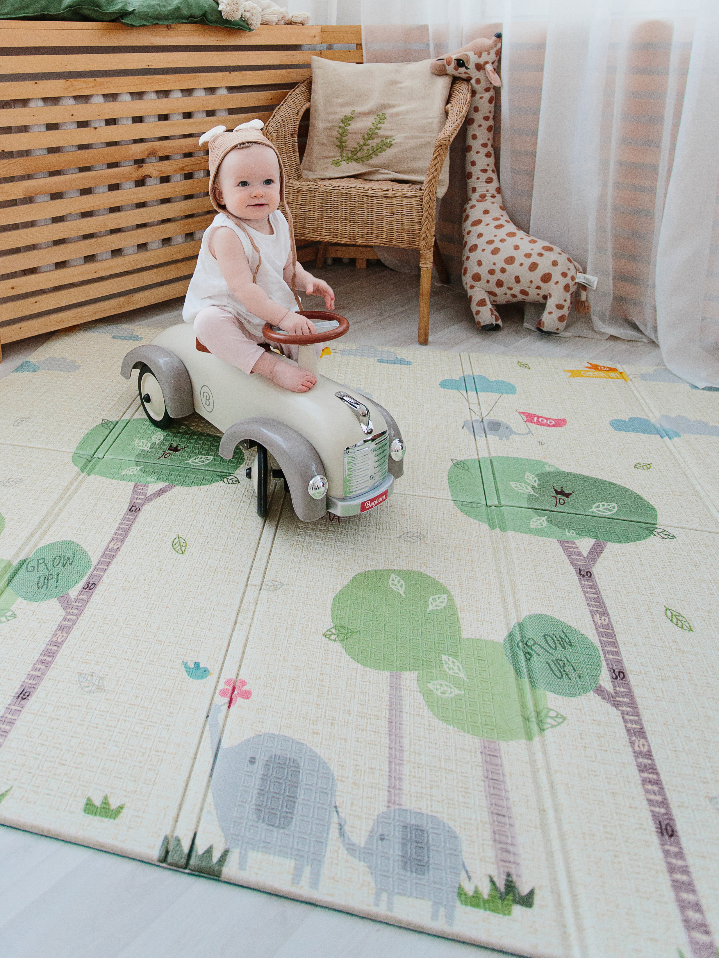 Детский складной коврик Parklon Весёлая прогулка 140 x 200 см - фото 13