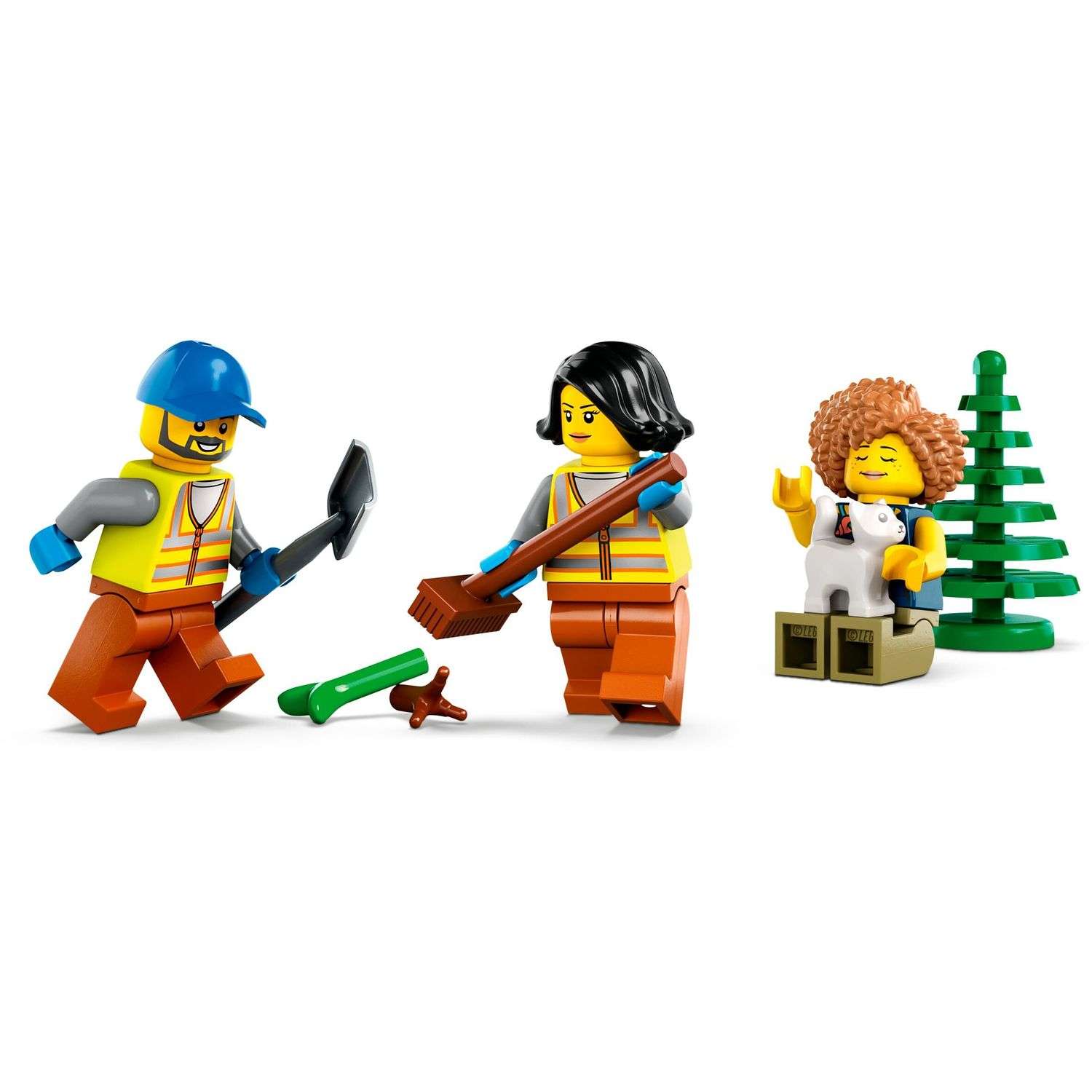 Конструктор LEGO City Recycling Truck блочный - фото 7