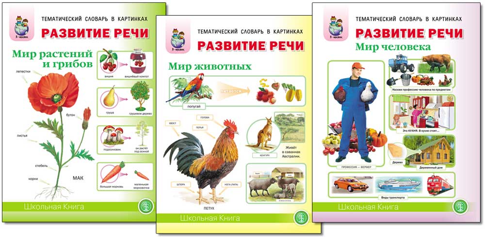 Книга Школьная Книга Развитие речи. Мир животных. Домашние и дикие животные и птицы жарких и холодных стран - фото 4