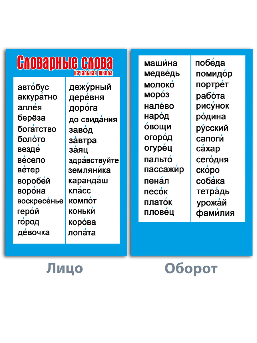 Карточки Мир поздравлений Русский язык Начальная школа - фото 1