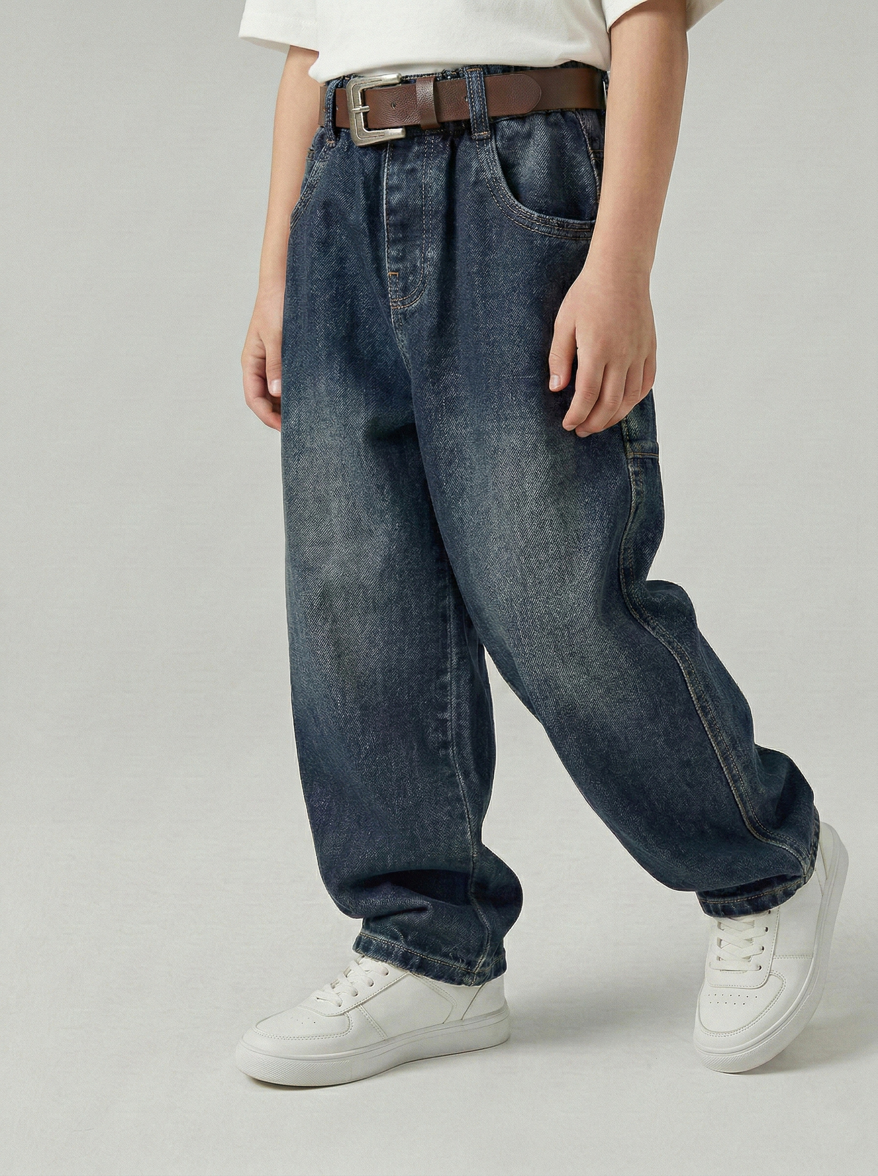 Джинсы-багги СИНИЙ МИР R2-IL - фото 1