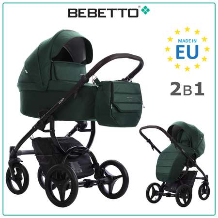 Коляска 2в1 Bebetto Luca зеленый