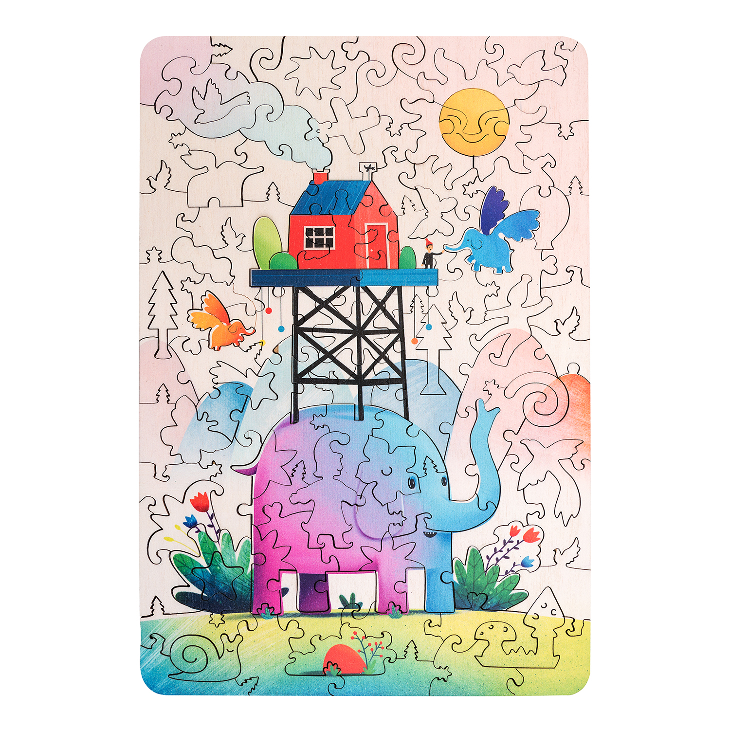 Пазл Cosmodrome Games Имаджинариум деревянный - фото 2