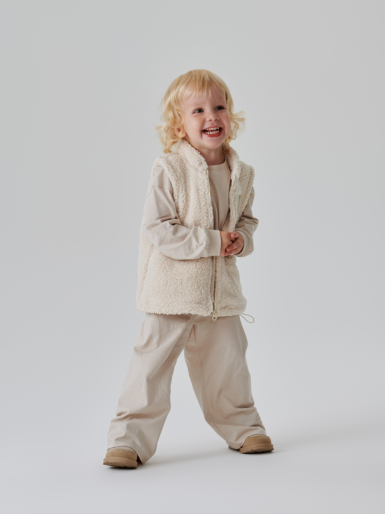 Жилет Happy Baby 89059_cream - фото 15