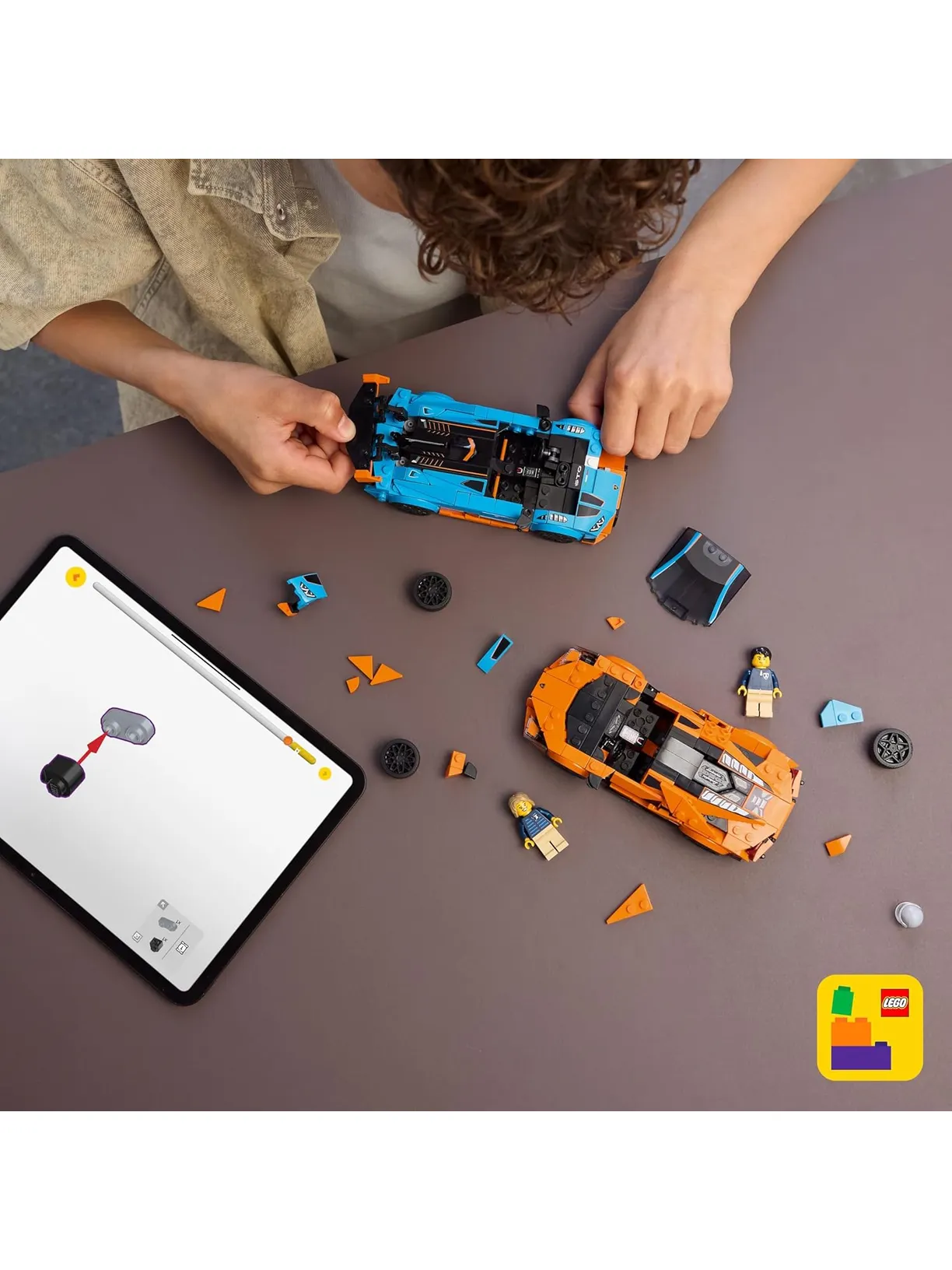 Конструктор LEGO Speed Champions Lamborghini Revuelto 607 дет. - фото 3