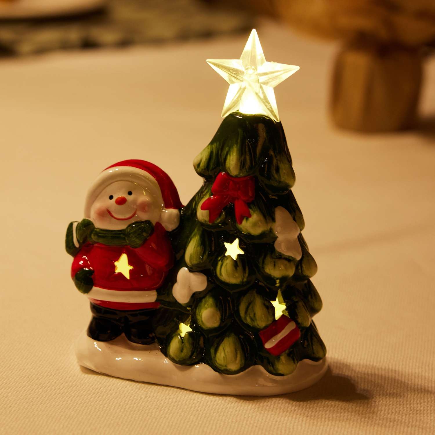 Светильник ё Новый год у ёлки в ассортименте - фото 1