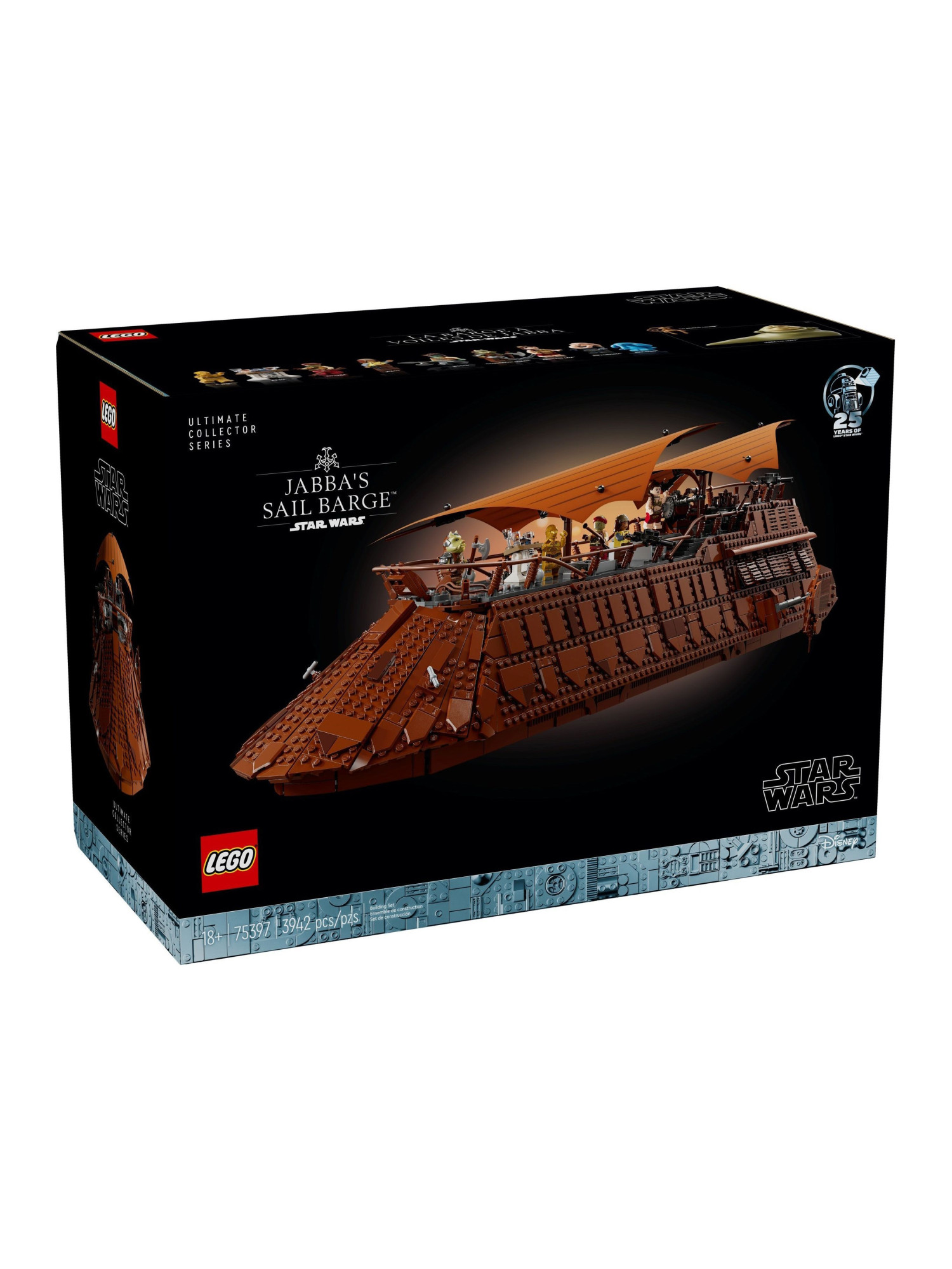 Конструктор LEGO Star Wars Парусная баржа Джаббы 3942 дет. - фото 1