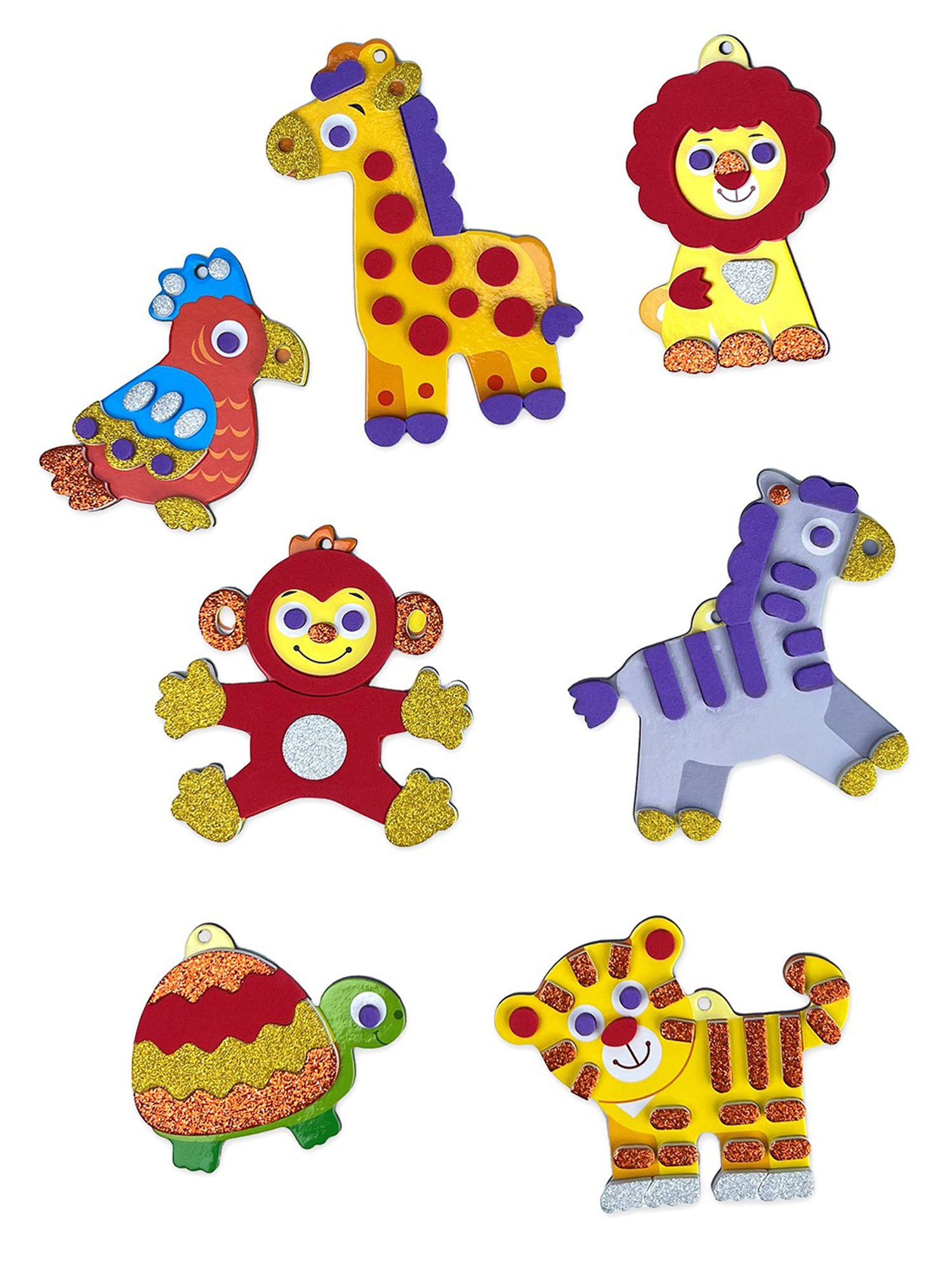 Набор для творчества Дрофа-Медиа аппликация Зоопарк - фото 9